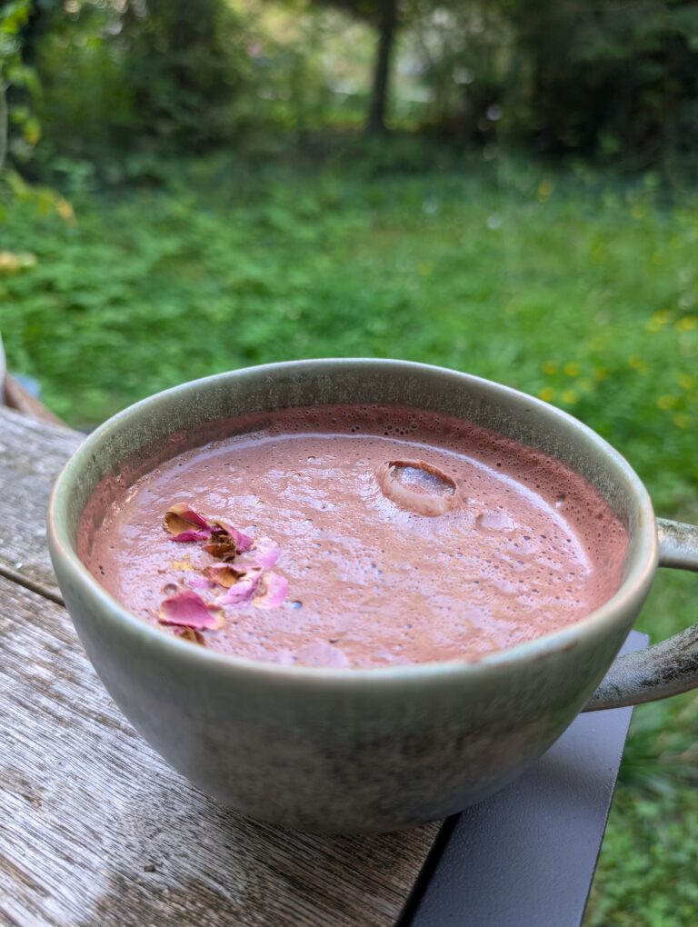 Cacao Mondmilch für die Lutealphase und Menstruation