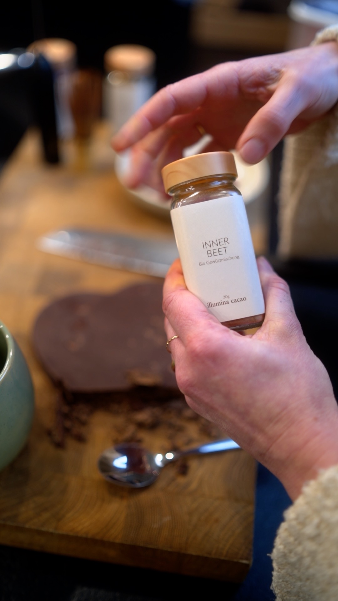 Bio Gewürzmischung für Cacao mit Rote Bete, Maca und Zimt